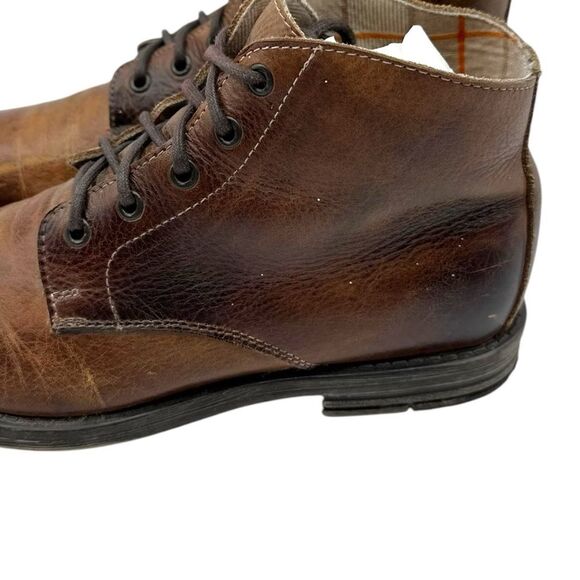 Men's Bed Stu Bradley Rustic Brown Leather Oxford Mid Boots Sz: 8.5 - Picture 11 of 12